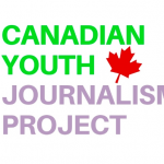 Logo for the Canadian Youth Journalism Project.
