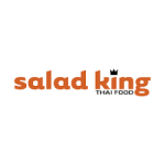 Logo for Salad King Thai Food.