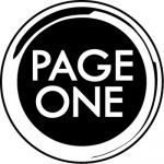 Logo for Page One coffee.