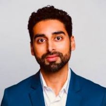 David Singh against a white background.