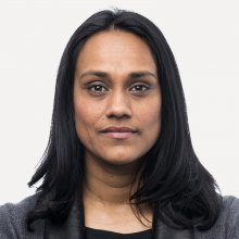 Head shot of Denise Balkissoon.